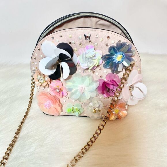 Chasing Heaven Custom Flower Bag with Swarovski Crystals - Picture 5 of 12